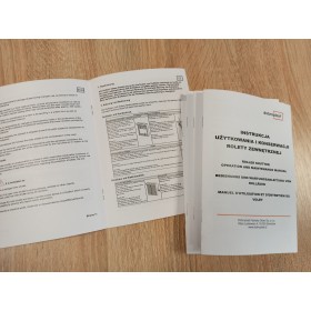 Katalogi szyte - 12 stron (3 kartki)
