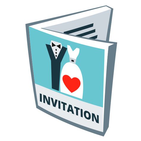 Projekt graficzny zaproszenia ślubnego